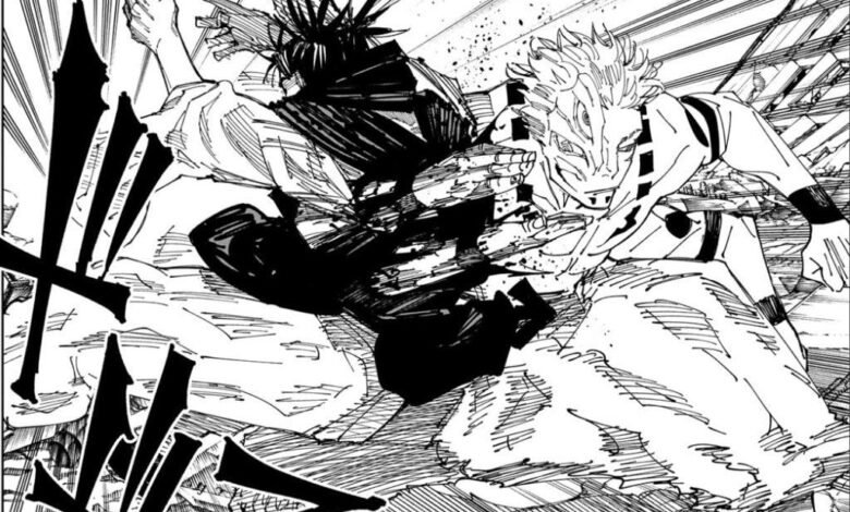 JJK Manga Panels