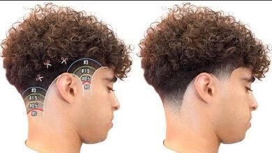 Low Taper Fade Curly Hair